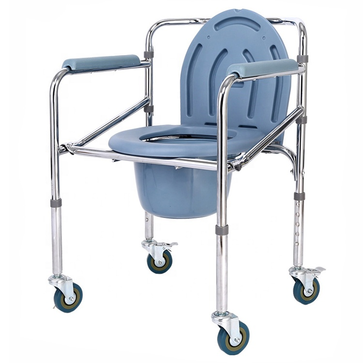 Mobile Toilet chair for disabled