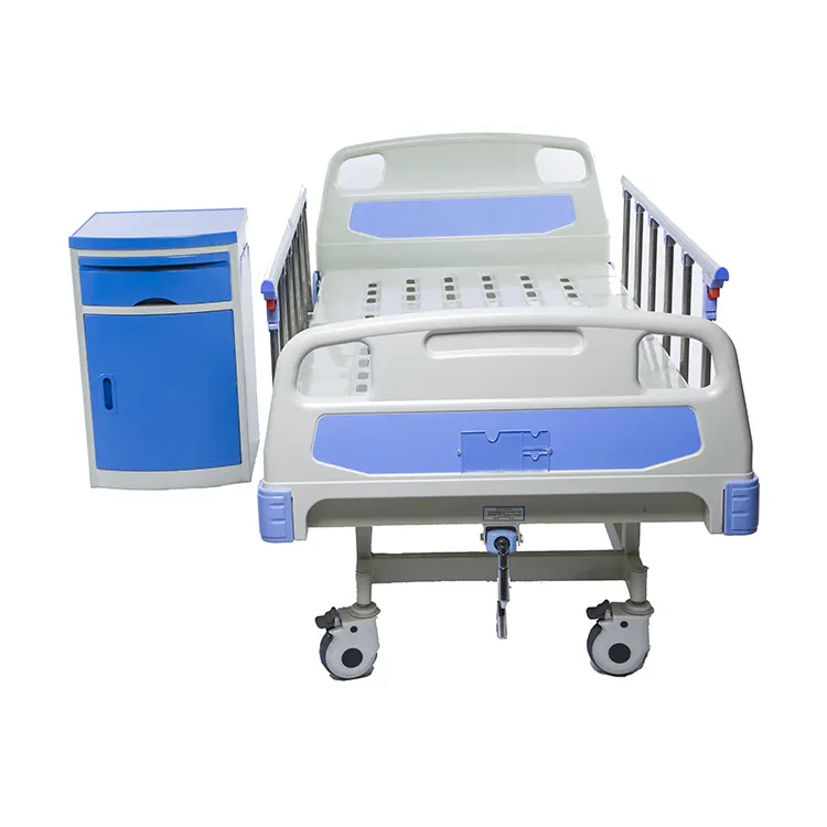 Multifunction Adjustable Foldable Patient Bed Medical Care Nursing Bed