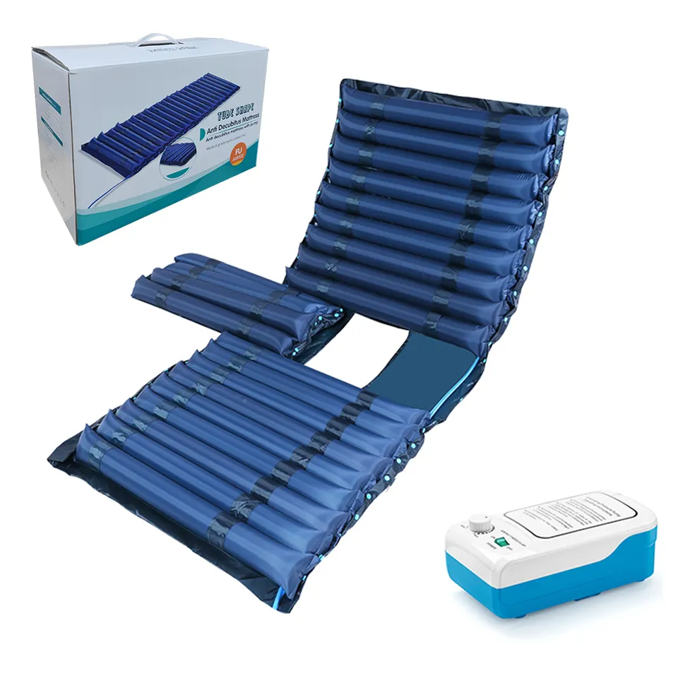 Decubitus Electric PVC Air free mattress With Toilet Hole