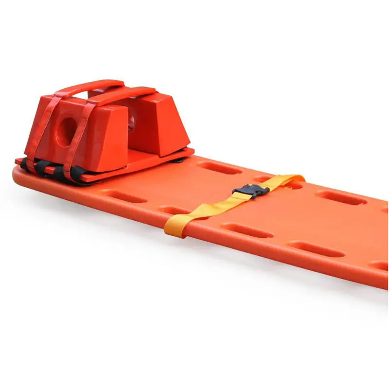 Spine board with Head immobilizer